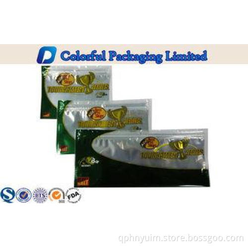 Biodegradable Fishing Lure Resealable Stand up Pouches With